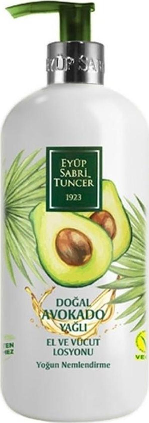 Doğal Avokado Yağlı El ve Vücut Losyonu 500 ml