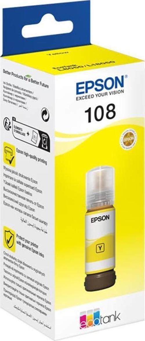 T09C44 108 Yellow Sarı Şişe Mürekkep