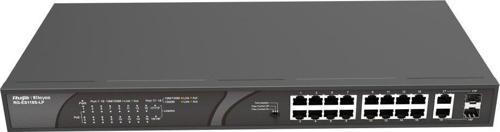 Ruijie-Reyee 16 Port POE+ 10-100 Mbps 2 Port SFP 120W Poe Switch
