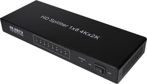 1-8 Port 1.4V 4k@30hz Metal Hdmi Splitter