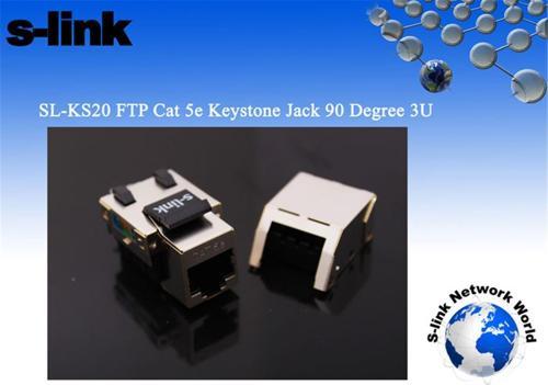 FTP CAT5E Kestone Jack3U 90 Dek
