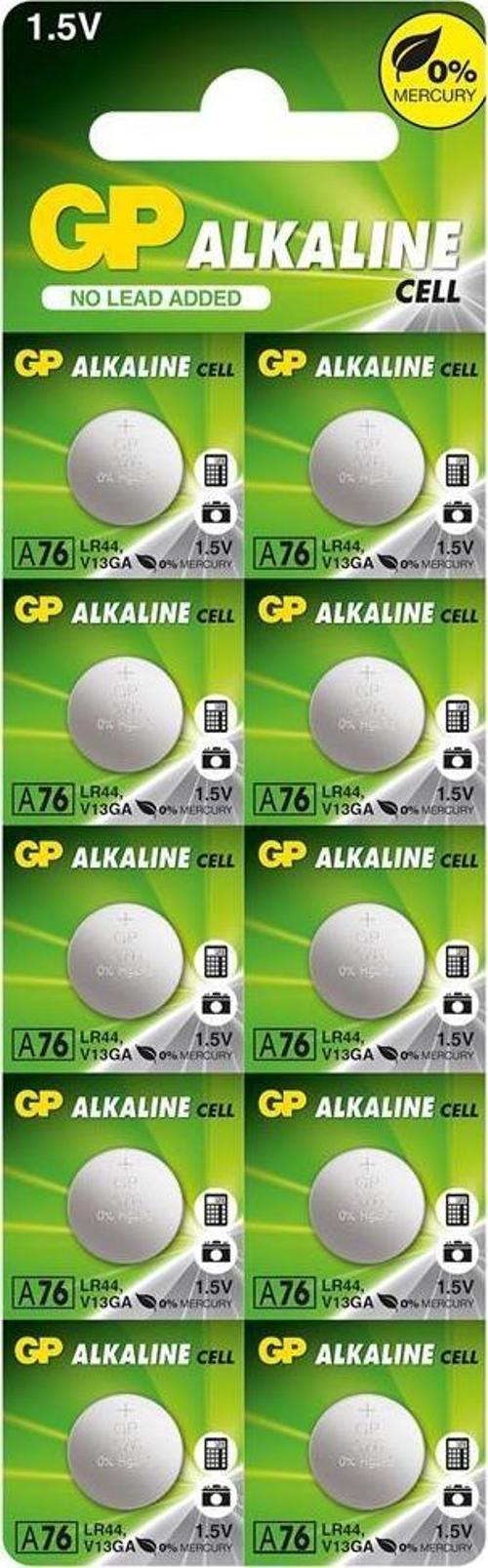 LR44 Alkalin Düğme Pil 10'lu Paket