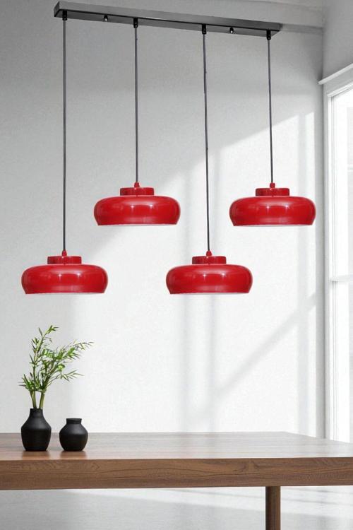 SMİTH 4 LÜ SIRALI KIRMIZI SARKIT