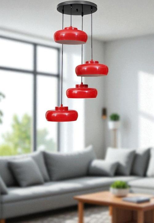 SMİTH 4 LÜ TEPSİLİ KIRMIZI SARKIT