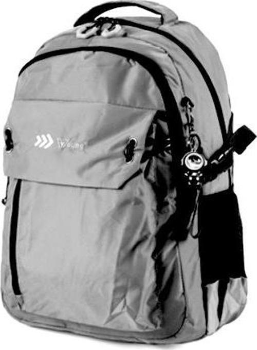 Young Sırt Çantası Gri Kod:51622 Okul Çantası