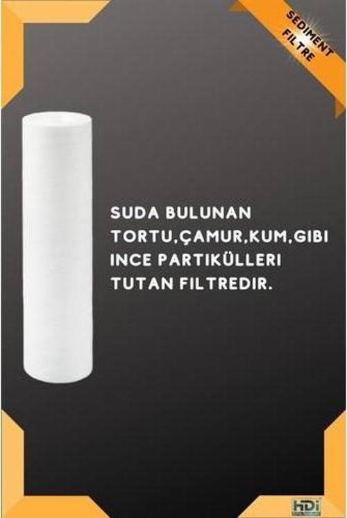 Suzuki Technology Açık Kasa Su Arıtma Cihazı Filtresi 3'lü Set