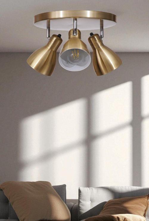 OTİS 3 LÜ TEPSİLİ ESKİTME PLAFONYER AVİZE