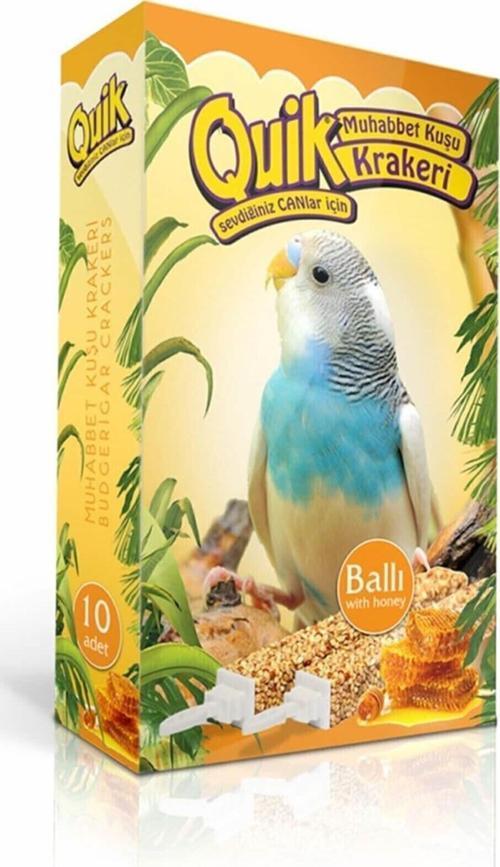 Muhabbet Kuşu Krakeri 10'lu