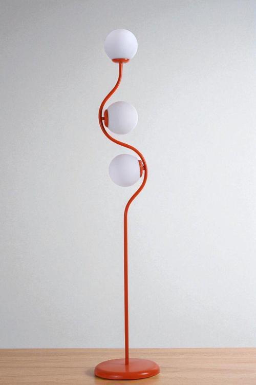 TURAN 3 LÜ TURUNCU LAMABDER BEYAZ CAMLI