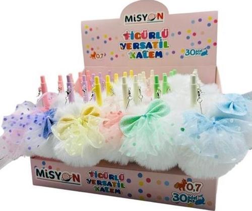 Misyon Papyon Ponpon Figürlü Versatil Kalem 0,7 Msy-0377 - 1 adet