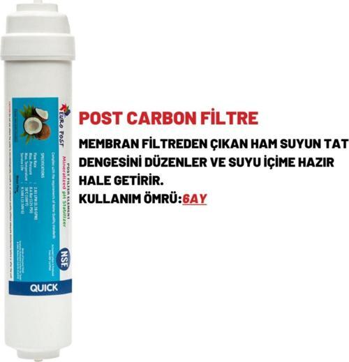 SUZUKI Technology Kapalı Kasa Su Arıtma Cihazı Filtresi 6 Filtreli 75 Gpd Membranlı Set
