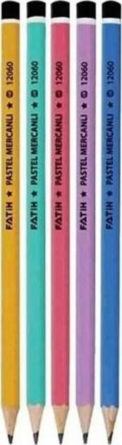 Kurşun Kalem Mercanlı Pastel - 10 adet