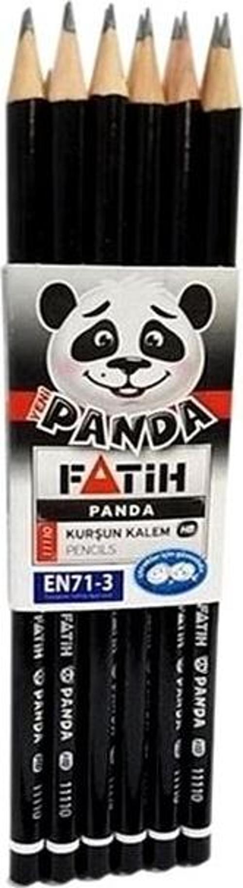 Kurşun Kalem Panda - 10 adet