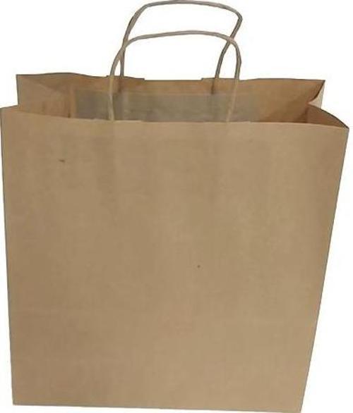 San Kraft Çanta Orta 25X12X31cm -10 adet