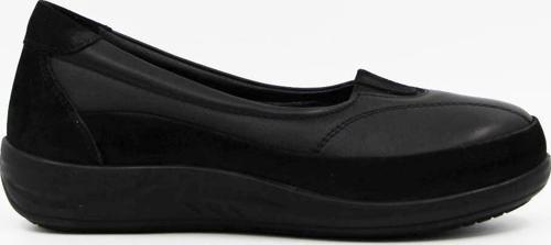 1046-1 Kadın Comfort Ayakkabı - Siyah