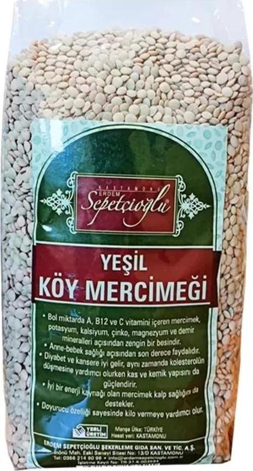 Yeşil Köy Mercimeği 1000G