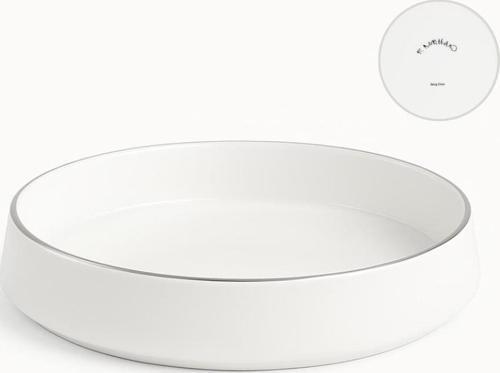 Sufi Platin 6'lı Makarna/Mantı Tabağı 21cm