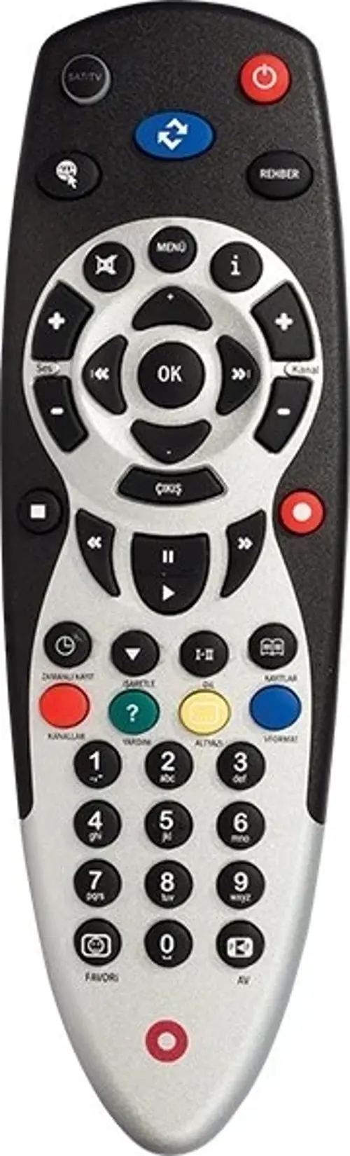 +Plus 4K Uydu Alıcı Kumandası