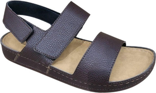 9969-9 Anatomik Deri Erkek Comfort Sandalet