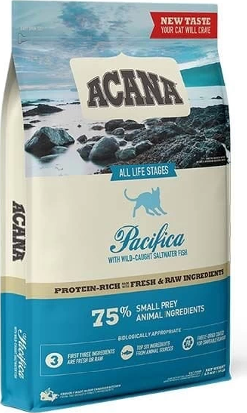 Pacifica Balık ve Sebzeli Yavru ve Yetişkin Kedi Maması 1.8 Kg