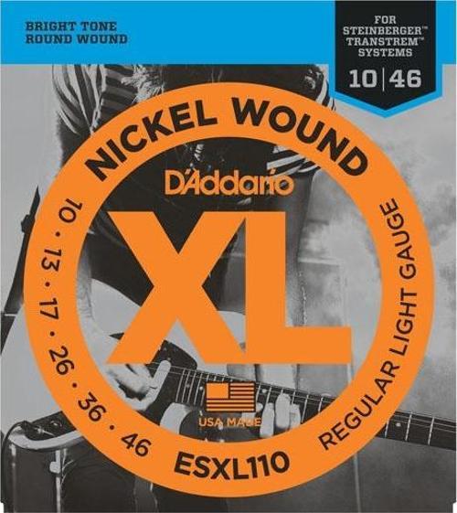 DADDARIO ESXL110 ELEKTRO GİTAR TEL SETİ, XL, 10-46, REGULAR LIGHT DOUBLE BALL