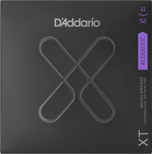 DADDARIO XTABR1152 AKUSTİK GİTAR TEL SETİ, 80/20 CUST LIGHT