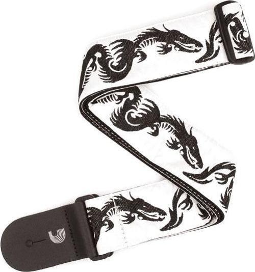 GİTAR ASKISI DOKUMA DRAGON TATTOO