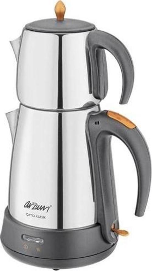AR3004 Çaycı Klasik 1650 W Çelik Çay Makinesi
