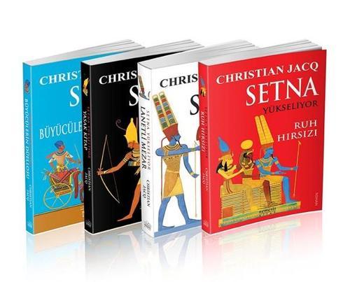 Christian Jacq Seti-4 Kitap Takım