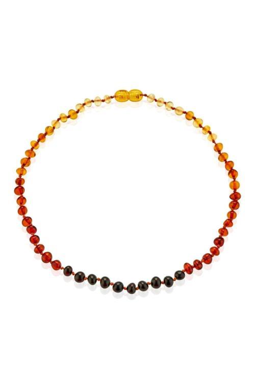 Baby Jem Kehribar Bebek Kolyesi Gökkuşağı