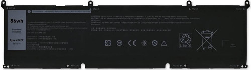 Dell G15 5520 ile Uyumlu Notebook Bataryası Pili 3 Cell 56WH
