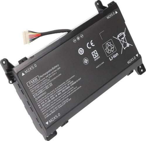 Hp FM08, FMO8 Omen 17-an Batarya ile Uyumlu Pil - Ver.2 (12 Pin)