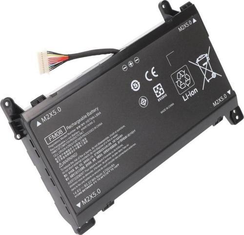 Hp Omen 17-an005nt 2BU46EA  Batarya ile Uyumlu  Pil - Ver.2 (12 Pin)