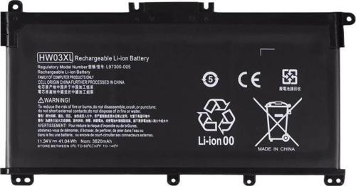 HP HSTNN-LB9A ile Uyumlu Notebook Bataryası Pili