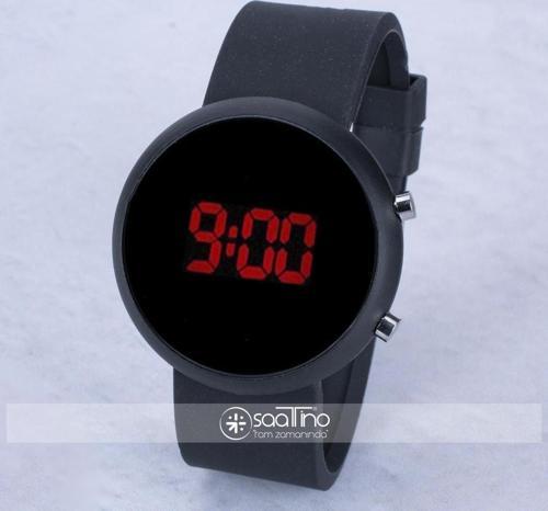 Unisex Tuşlu Led Kadın Kol Saati Silikon Bileklik ST-303958