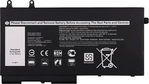 Dell ile Uyumlu+G2:G46 Versiyon P80F003 Batarya Pil - 3 Cell