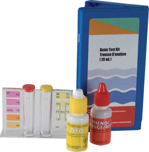 Gemaş Sıvılı Test Aleti-Toplam Klor+pH 25cc oto+Phenol ajanı-ToptancıyızBiz