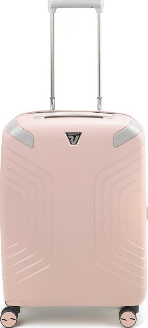 Unisex Valiz 57733261 Roncato Ypsilon 2.0 Trolley Cabina Eco Rosa Pastello 55x40x20