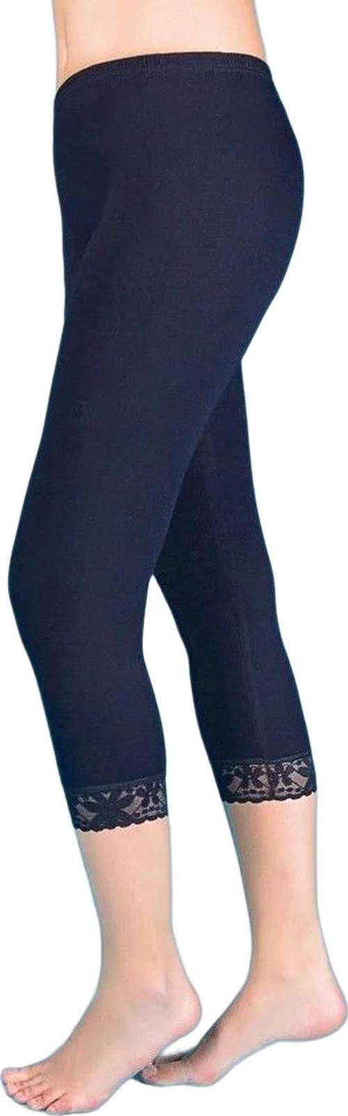 Kadın Ribana Paçası Dantelli Uzun Tayt Berrak-2104