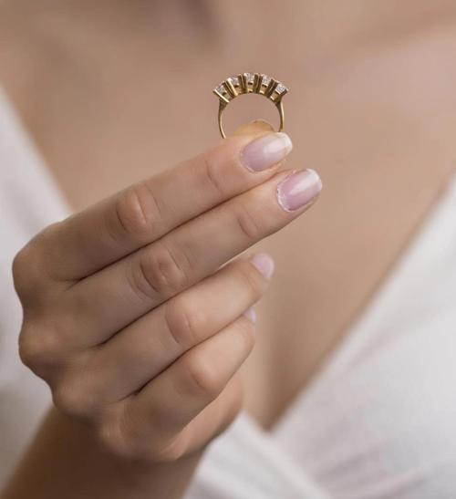 Gold 22 Ayar Beştaş Yüzük 3254