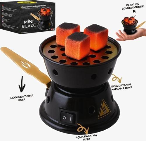 Mini Blaze Nargile Kömür Pişirme Ocağı Köz Ocağı