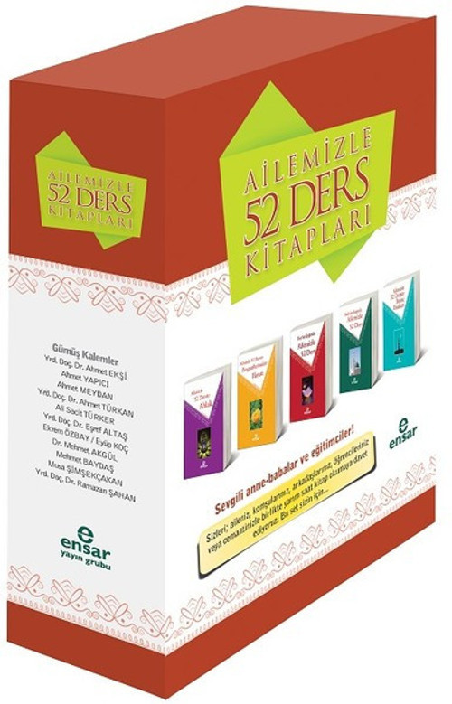 Ailemizle 52 Ders Kitapları-Set 5 Kitap Takım