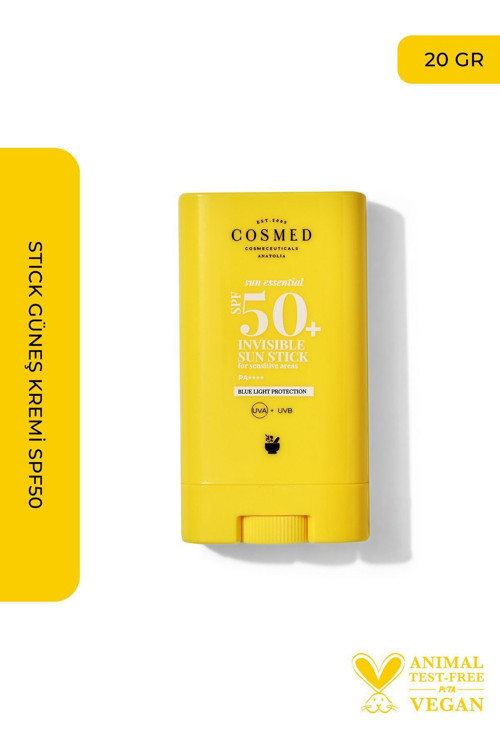 Yüksek Korumalı Güneş Koruyucu Sun Stick SPF50-Makyaj Üstü/SUN ESSENTIALS INVISIBLE SUN STICK SPF50+