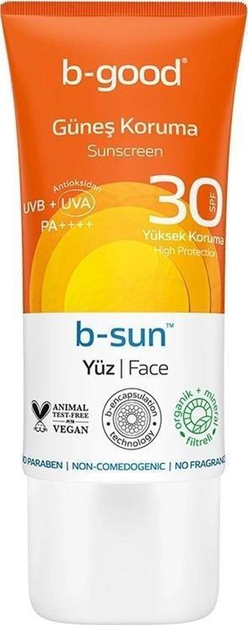 Yetişkin Yüz Güneş Koruma SPF30 50ml