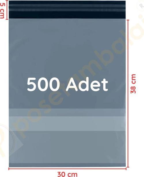 30x38+5 cm (30x43) Cepli Kargo Poşeti 500 Adet