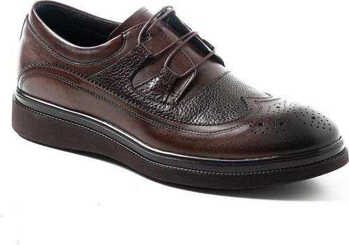 Erkek Oxford ( Klasik) KA-C4604 John May TEKSTIL CASUAL AYAKKABI KAHVE BRNIS+KAHVE FLOOTER