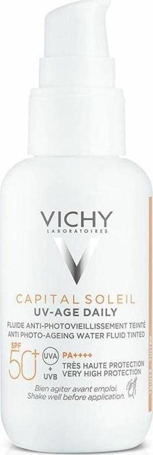 Capital Soleil UV Yaşlanma Karşıtı Güneş Kremi SPF 50 40 ml - Renkli