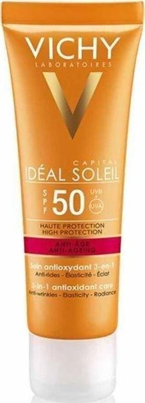 Ideal Soleil SPF50 Anti Ageing Care Cream 50ml