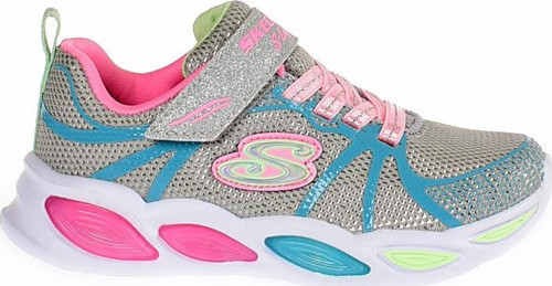 Kız Çocuk Sneaker ( Günlük) 302042L GYMT Skechers Shımmer Beams-Sporty Glow Gri/Çoklu