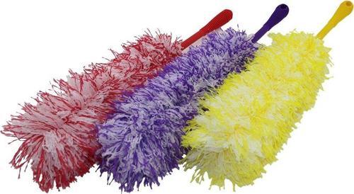 RENKLİ İP  TOZ ALMA PÜSKÜLÜ   PÜSKÜL=36 CM + RENKLİ PLASTİK SAP=19CM = 55CM  BRKT-910248 (2818)